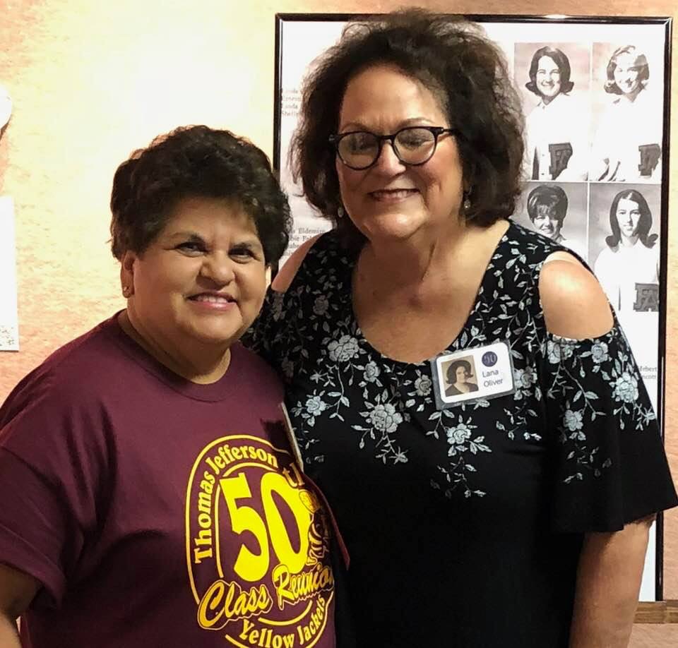 Ernie Castaneda and Lana Oliver